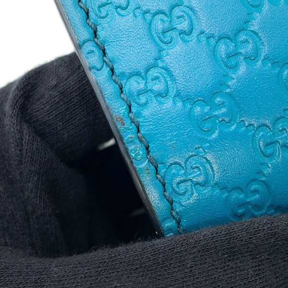 GUCCI Authentic Leather Shoulder Bag - Picture 9 of 16